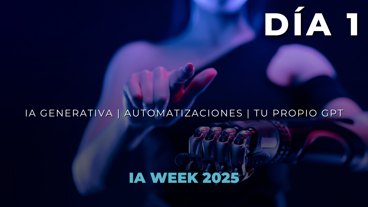 El primer día estará dedicado a conocer herramientas prácticas de inteligencia artificial que pueden transformar tu trabajo diario, ya sea en la empresa donde trabajas o en tus propios proyectos. Empezaremos desde lo más esencial y avanzaremos hasta lo más complejo, sin importar tu nivel de experiencia, para que puedas implementar la IA de forma efectiva y sin complicaciones.